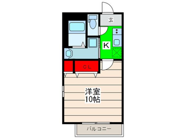 フジパレス吉田本町Ⅱ番館の物件間取画像